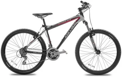 Велосипед CORRADO 26 MTB AL ALTURIX-VB, Черно-красный