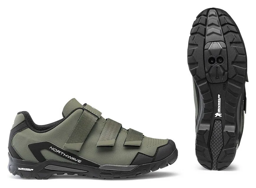 Туфлі велосипедні Northwave OUTCROSS 2 M 41.0 (8.5US) Forest (80193033) O (284мм black, forest)