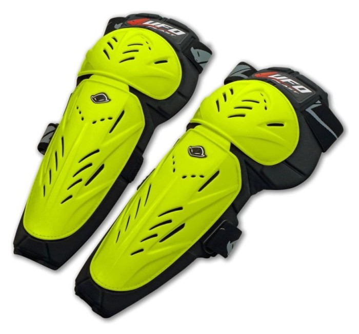 Захист коліна UFO LIMITED M-XL Fluorescent yellow/black (GI02021), укр, укр