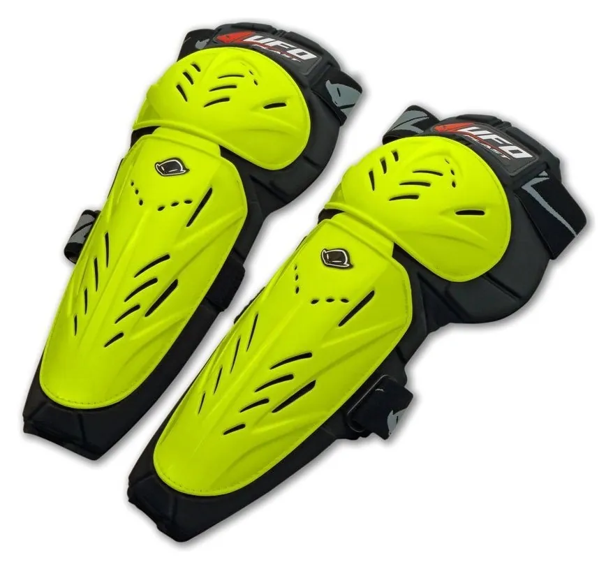 Захист коліна UFO LIMITED M-XL Fluorescent yellow/black (GI02021) (M/XL black, fluorescent yellow)