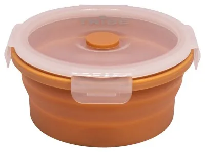 Контейнер Tribe Bowl Container 800 мл силиконовый T-FF-0046, ocher