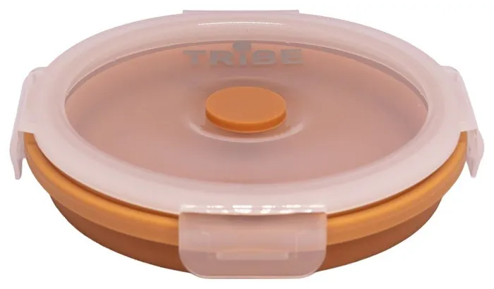 Контейнер Tribe Bowl Container 800 мл силиконовый T-FF-0046, ocher