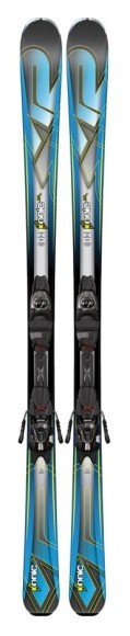 Ліжі гірські (комплект) K2 KONIC 76+M2 10 TL COMPACT 156см Blue/grey (10A0004.140.1+10A1008.122.1), укр