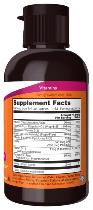 B-12 Liquid B-Complex - 237ml (8oz)
