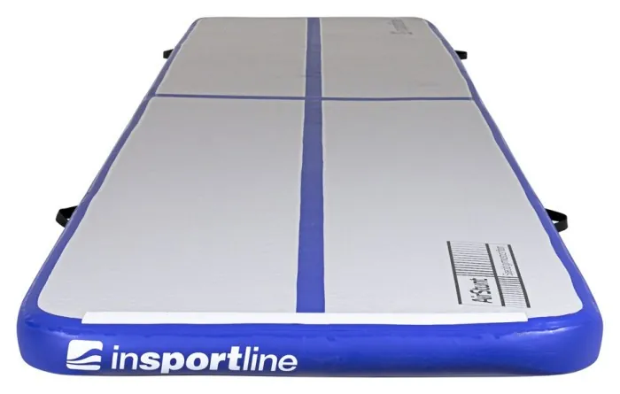 Килимок надувний inSPORTline Airstunt 500x100x10 см, біло-синій