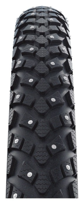 Покрышка 28x1.60 700x40C (42-622) Schwalbe MARATHON PLUS SPIKE SmartGuard, TwinSkin, B/B+RT HS396 240 Steel Studs WiC 67EPI