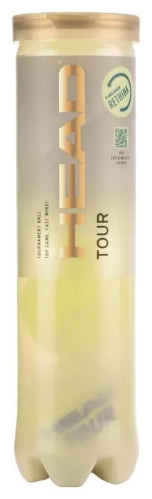 М'ячі для тенісу HEAD ( 570704 ) 4B HEAD TOUR - 6DZ