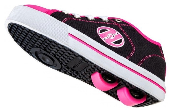 Роликовые кроссовки Heelys Classic X2 HE101461 Black White Hot Pink Black White Hot Pink