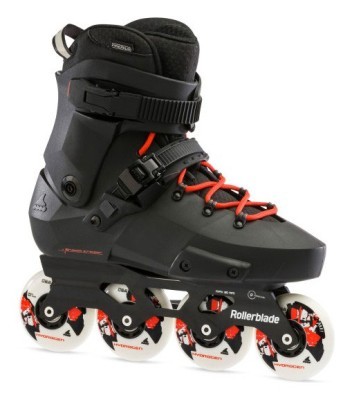 Роликовые коньки для взрослых Rollerblade TWISTER EDGE X M 38.5 (6.5US) 245мм Black/orange (07101200)