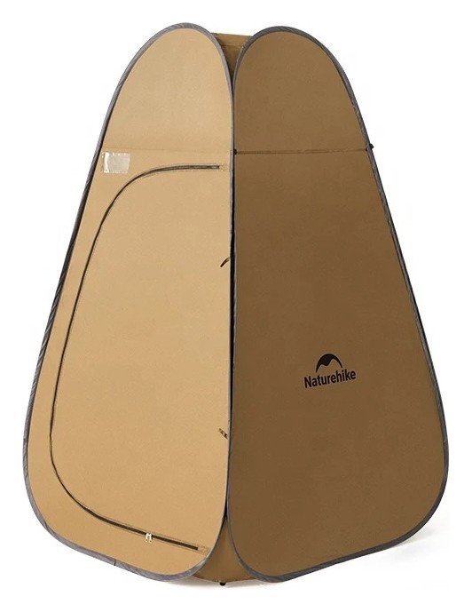 Душовий намет розкладний Naturehike NH17Z002-P, коричневий, укр, укр