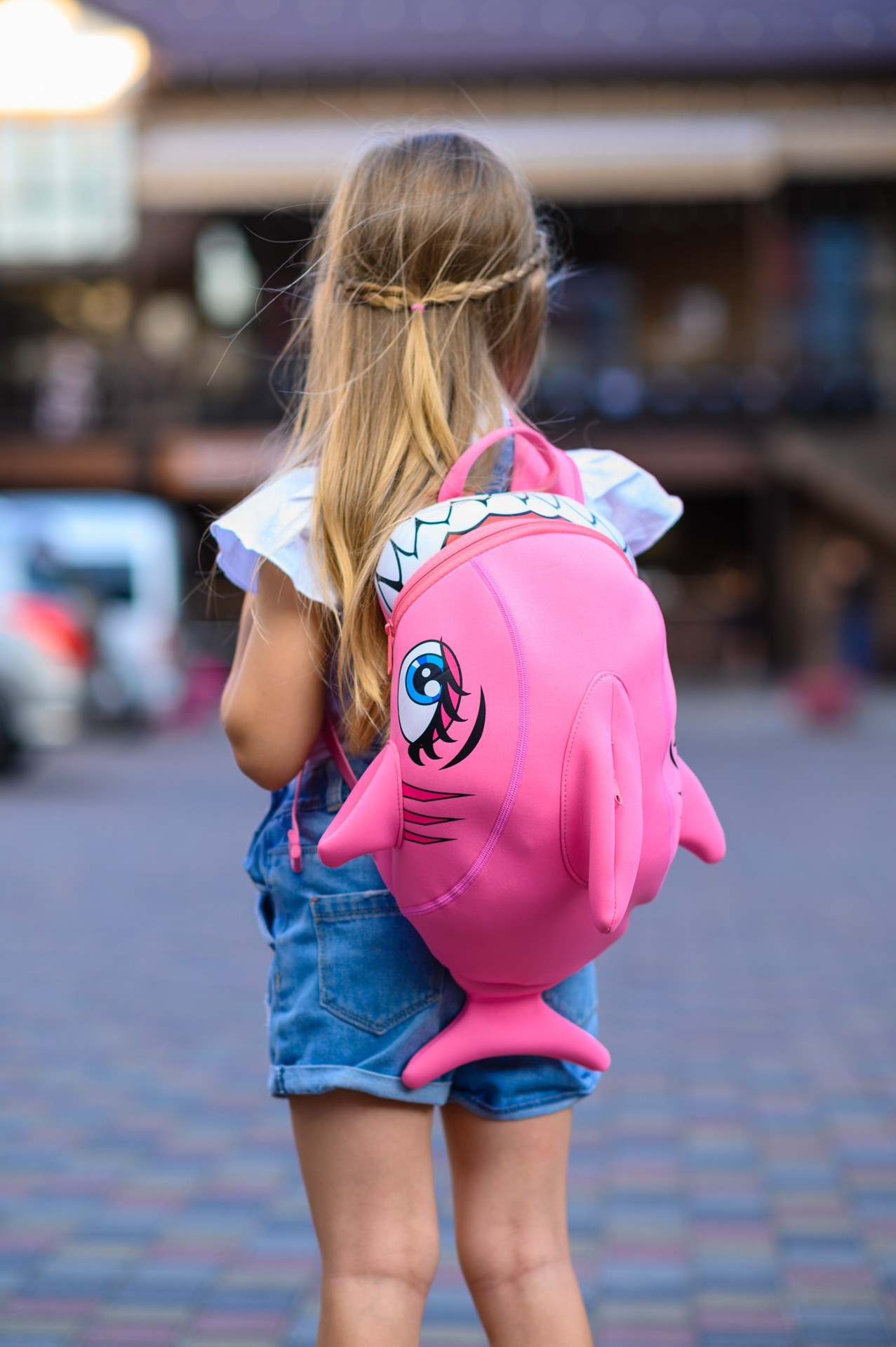 Рюкзак Crazy Safety Pink Shark