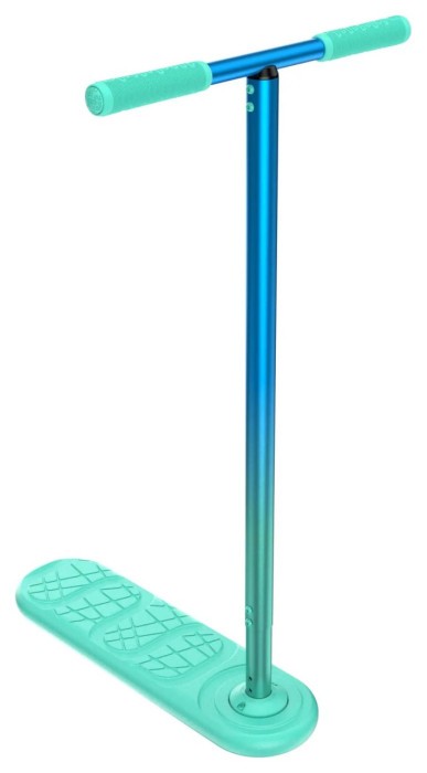 Трюковой самокат-тренажер Indo Kickstart Trampoline Scooter 670 mm - Black