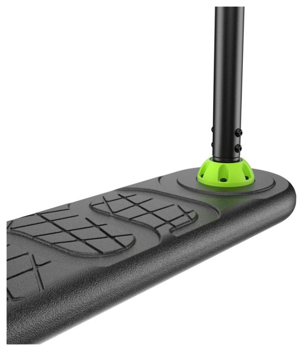 Трюковой самокат-тренажер Indo Kickstart Trampoline Scooter 670 mm - Black
