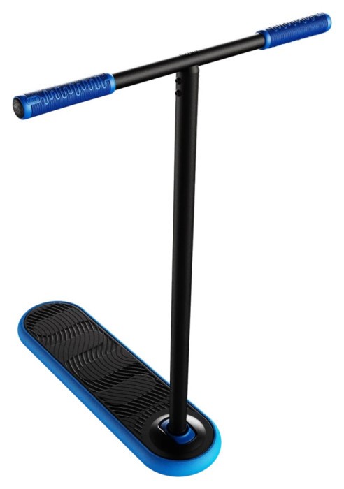 Трюковой самокат-тренажер Indo Kickstart Trampoline Scooter 670 mm - Black