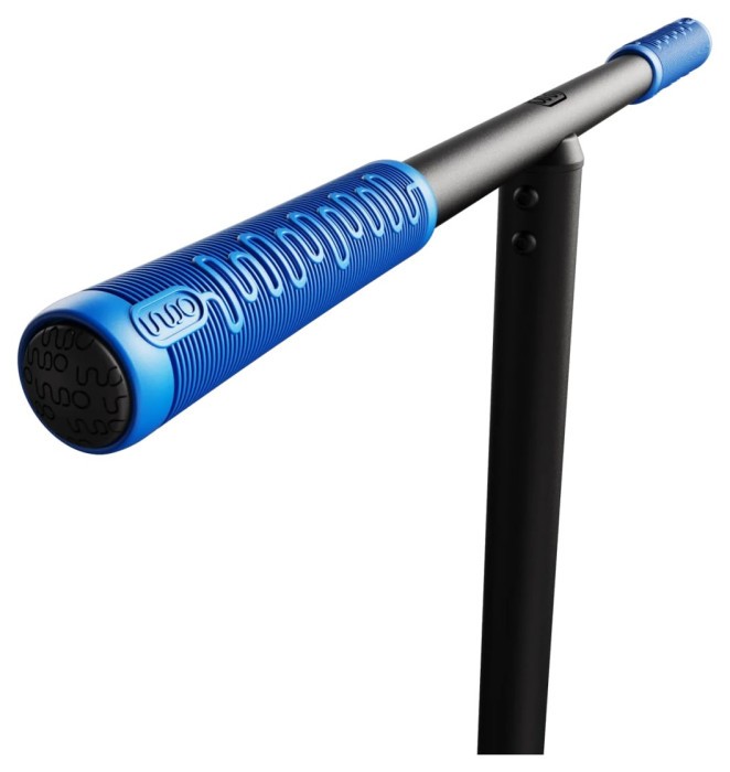 Трюковой самокат-тренажер Indo Kickstart Trampoline Scooter 670 mm - Black