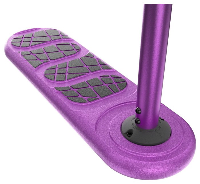 Трюковой самокат-тренажер Indo Kickstart Trampoline Scooter 670 mm - Black
