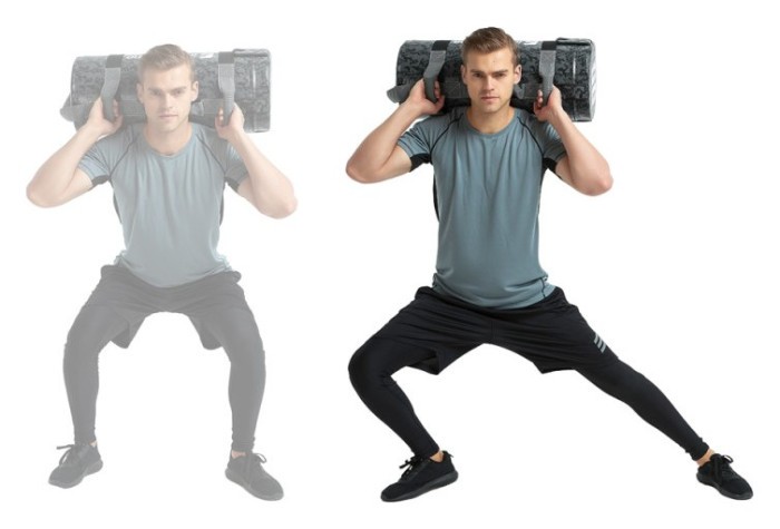 Сумка для тренувань з ручками inSPORTline Fitbag Camu 25 кг