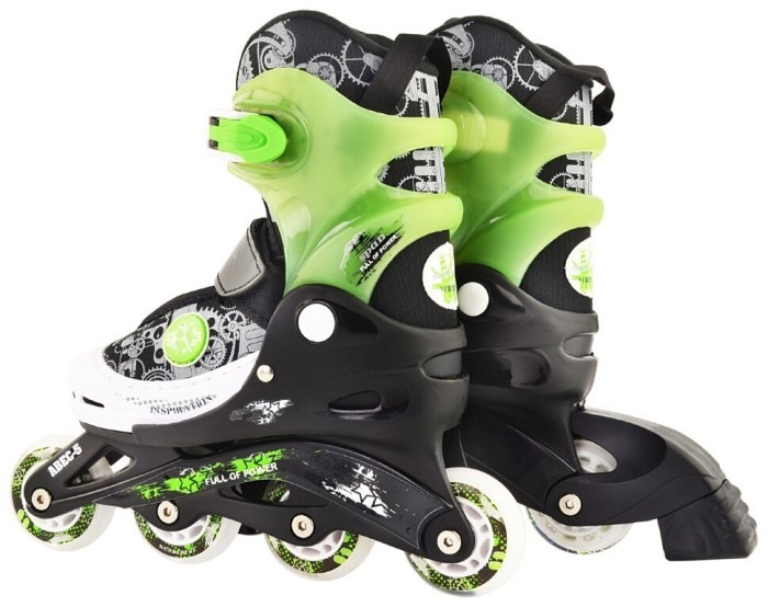 Роликовые коньки Action PAT/Green/30-33