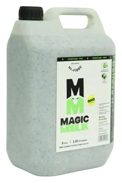 Герметик для камер синтетичний латексний  OKO Magik Milk Innertube-Pro Hi-Fiber 5 000 мл сумісний CO2 (SEA-019)
