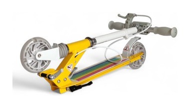 Дитячий двоколісний самокат Scooter Mini 112, укр, укр