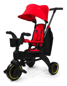 Біговел Tri-cycle 7in1 PA66 red (Червоний)