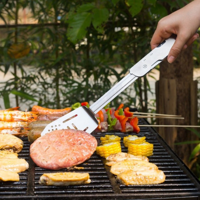 Мультитул для барбекю Roxon S601, рожевий, укр, укр