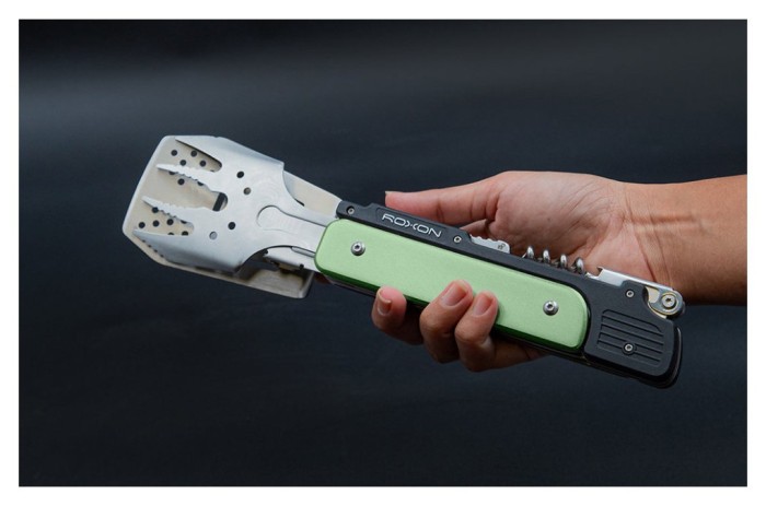 Мультитул для барбекю Roxon S601, рожевий, укр, укр