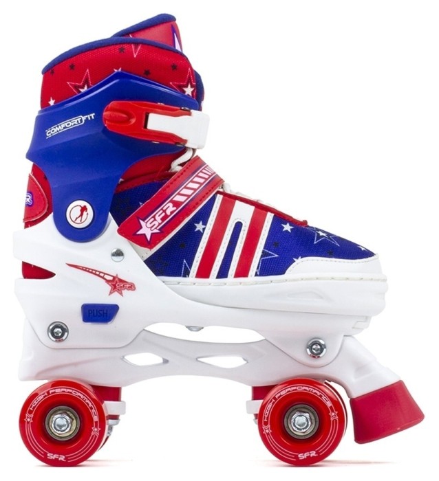 Ролики SFR Spectra blue-red