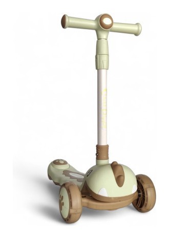 Детский трехколесный самокат Cuest Dino 8101
