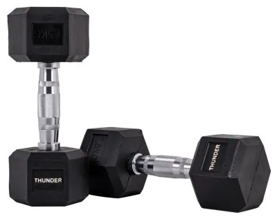 Гантель шестигранна THUNDER 7,5 кг