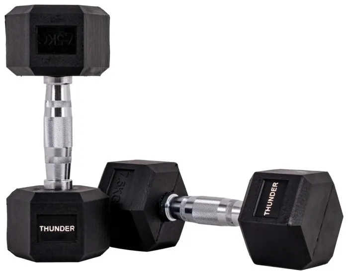 Гантель шестигранна THUNDER 7,5 кг