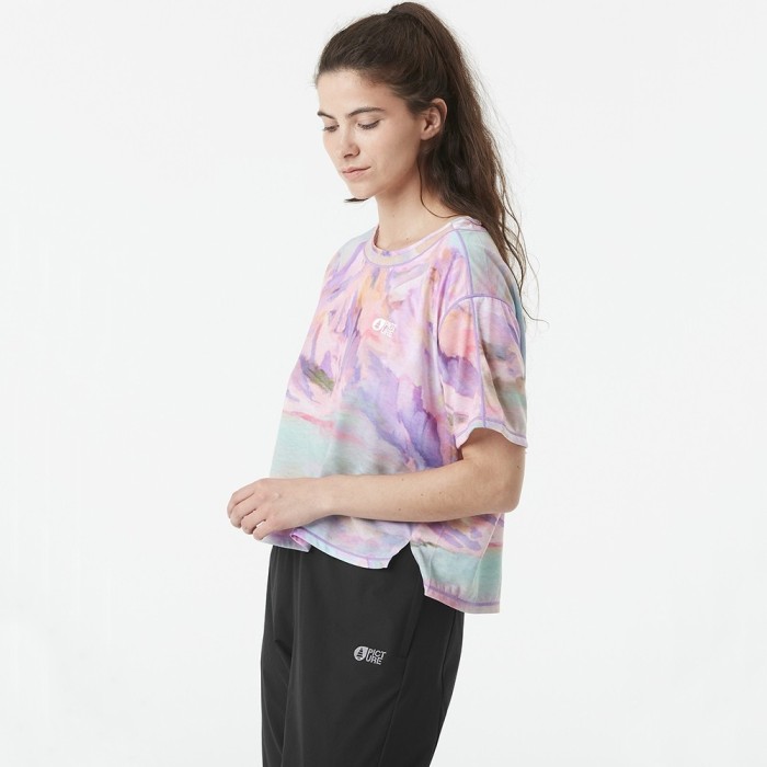 Фото Organic футболка Novita Printed W montanea print L