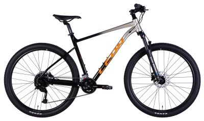 Велосипед AL 27,5&quot; Leon XC 80 HDD рама-20&quot; срiблястий з чорним 2025