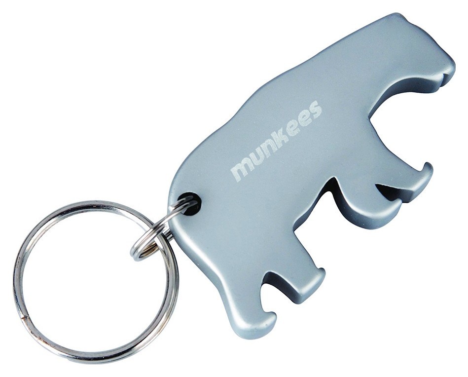 Munkees 3488 брелок-открывалка Little Bear grey