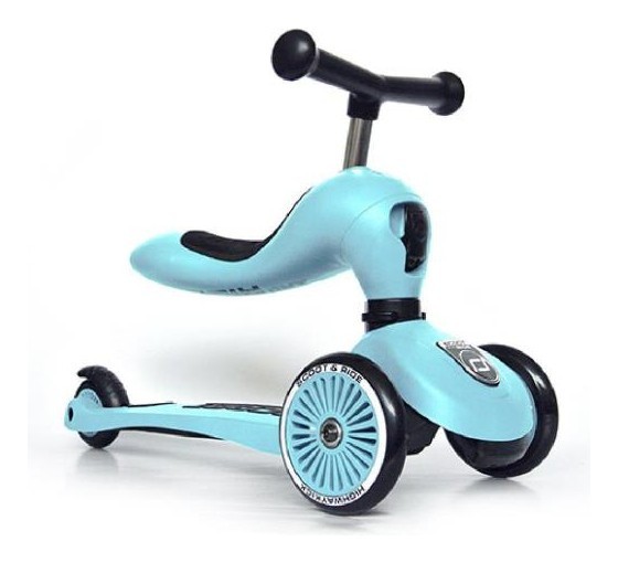 Самокат Scoot and Ride серии Highwaykick-1 голубика, 1-5 лет