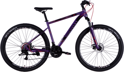 Велосипед ST 29" Discovery TREK DD FR рама-19" фиолетовый 2025