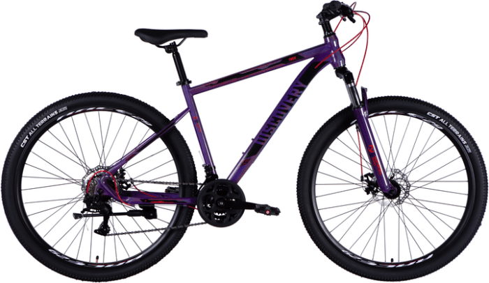 Велосипед ST 29" Discovery TREK DD FR рама-19" фиолетовый 2025