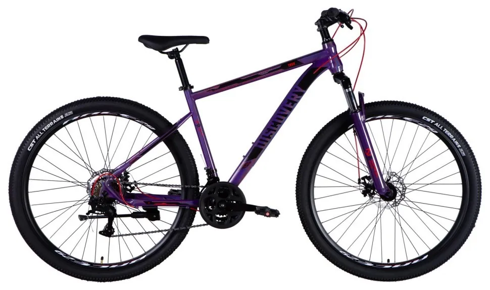 Велосипед ST 29" Discovery TREK DD FR рама-19" фіолетовий 2025 (OPS-SP-29-078)