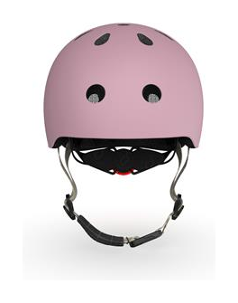 Шолом захисний дитячий Scoot and Ride, пастельно-бузковий з ліхтариком 45-51см, укр, укр