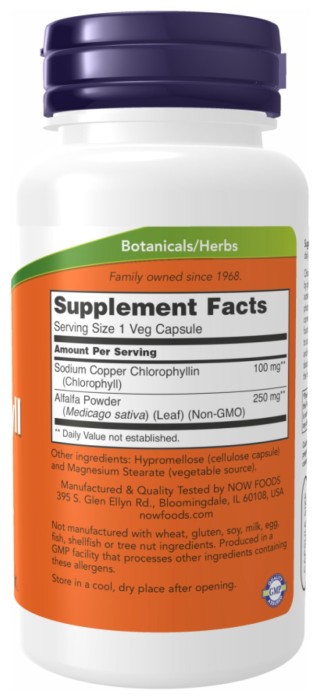Chlorophyll 100 mg - 90 vcaps