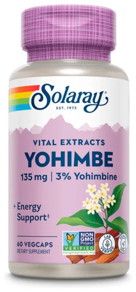 Guaranteed Potency Yohimbe Bark Extract - 60 caps