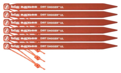 Набір кілків Big Agnes Dirt Dagger UL 6.75” Tent Stakes (6 шт.)