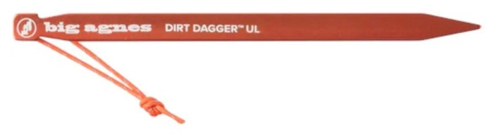 Набір кілків Big Agnes Dirt Dagger UL 6.75” Tent Stakes (6 шт.)