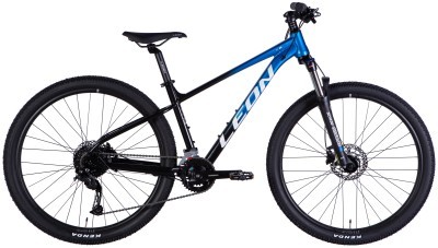 Велосипед AL 27,5" Leon XC 80 HDD рама-16" синий с черным 2025