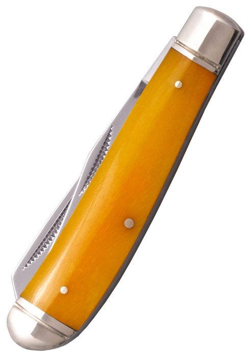 Нож складной Cold Steel Mini Trapper, Yellow Bone