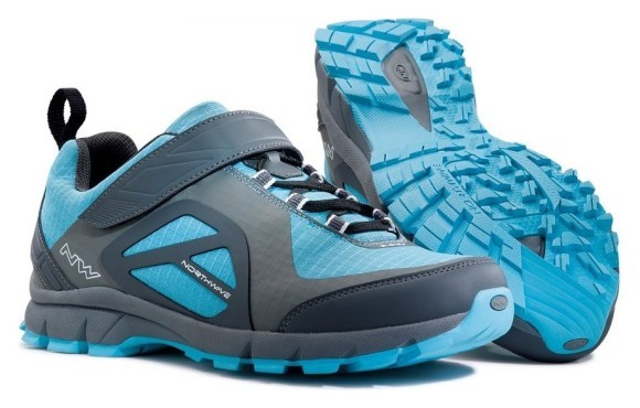 Туфли велосипедные Northwave ESCAPE WMN W 36 (6.0US) Anthra/blue (80153006 89)