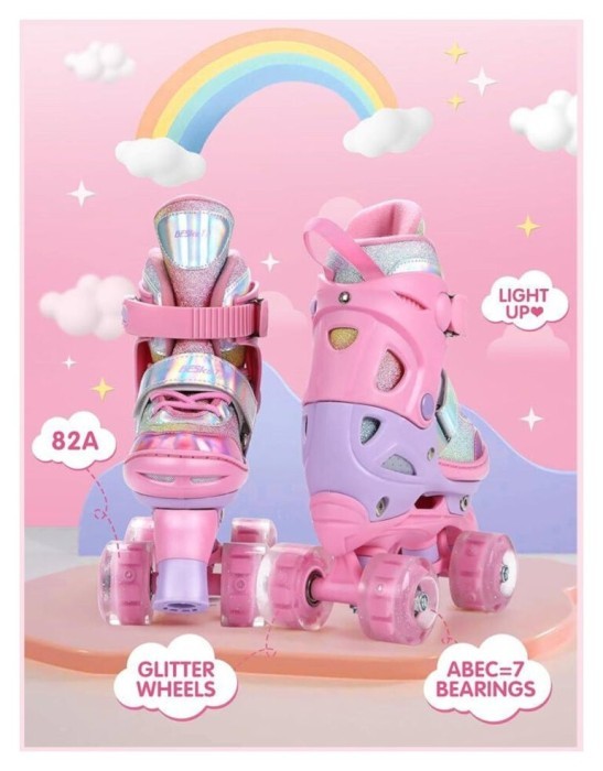 Квады Maraton Lucky S (30-34) pink (1 шт.)