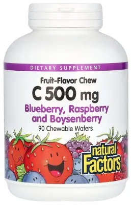 Vitamin C 500mg - 90 tabs Mixed Berry