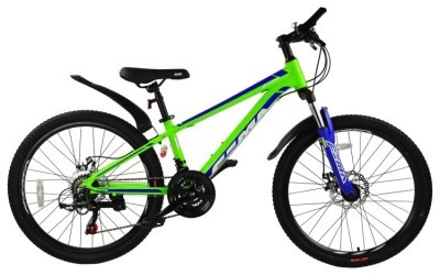 Велосипед RoyalBaby FEMA MTB 1.0 24", OFFICIAL UA, лайм