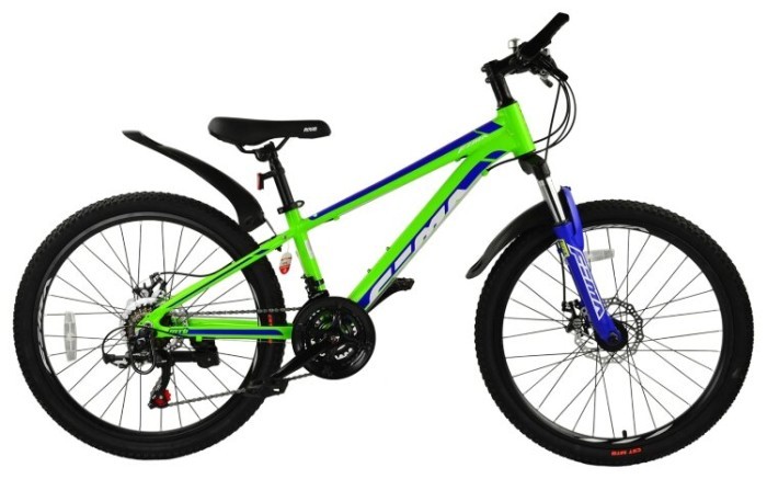 Велосипед RoyalBaby FEMA MTB 1.0 24", OFFICIAL UA, лайм